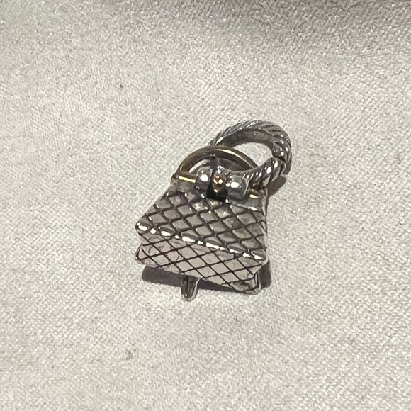 Brighton Multicolor Handbag Fashion Dangle Charm Silver Gold Tones - Picture 5 of 5